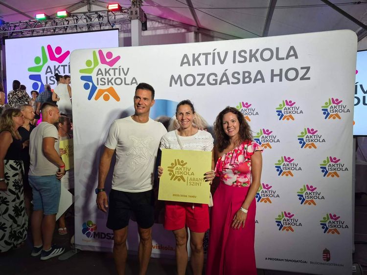 Arany minősítés az Aktív Iskola programban