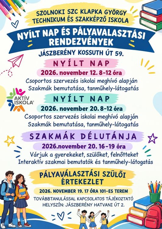 Nyílt Nap - Pályaválasztási rendezvények