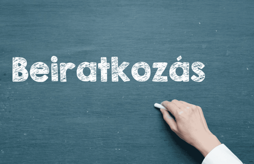 Beiratkozási tájékoztató
