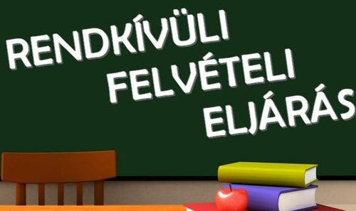 Rendkívüli felvételi eljárás